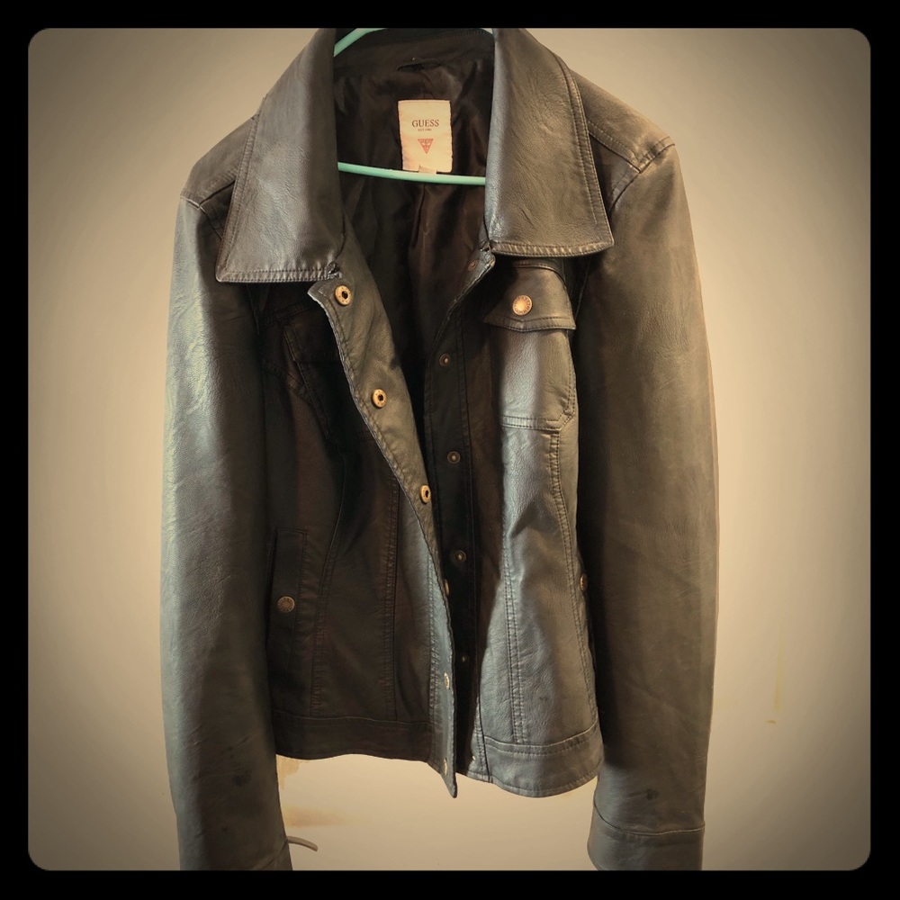 Guess Leather Jacket